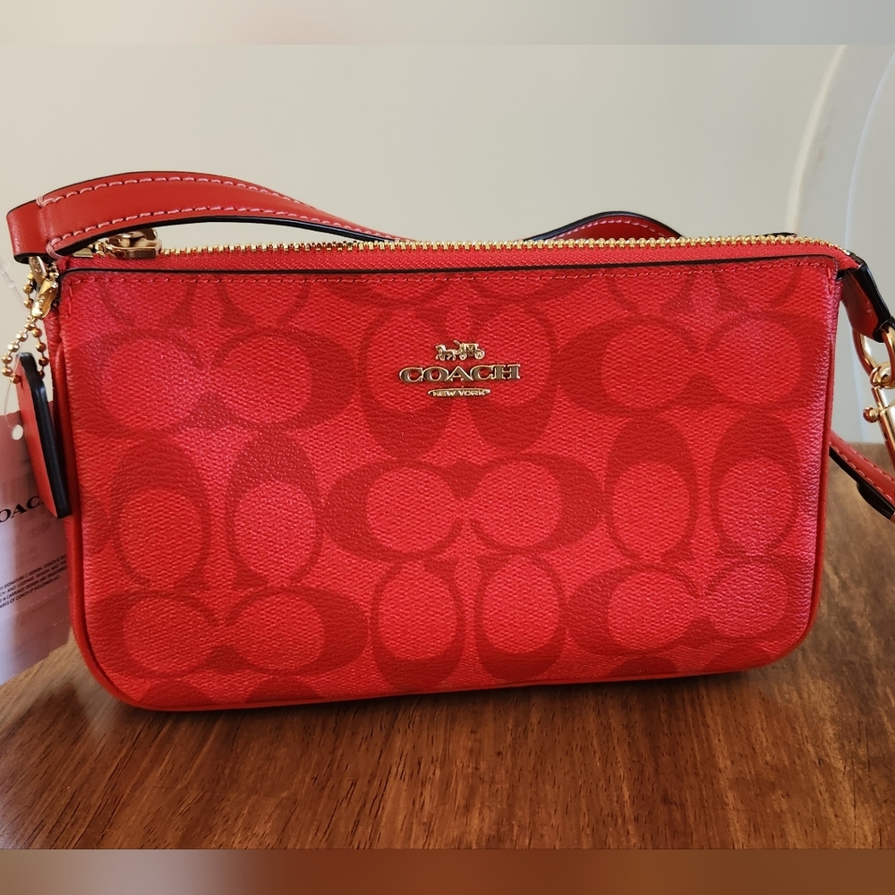 Coach Red Mini Handbag